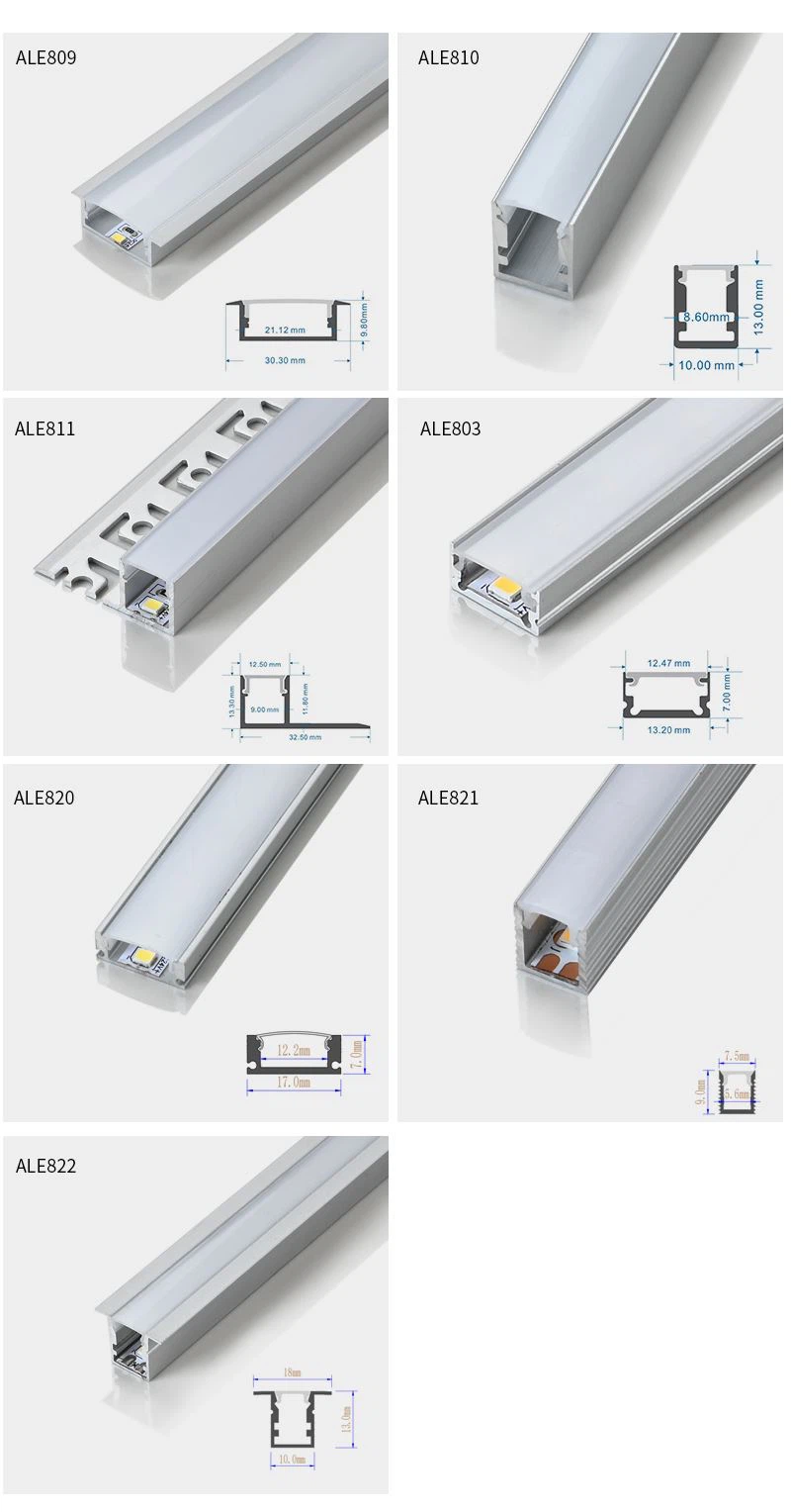 3. led strip light aluminum