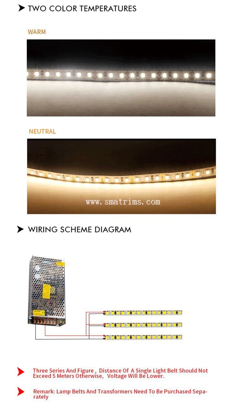 7. led strip lights aluminum