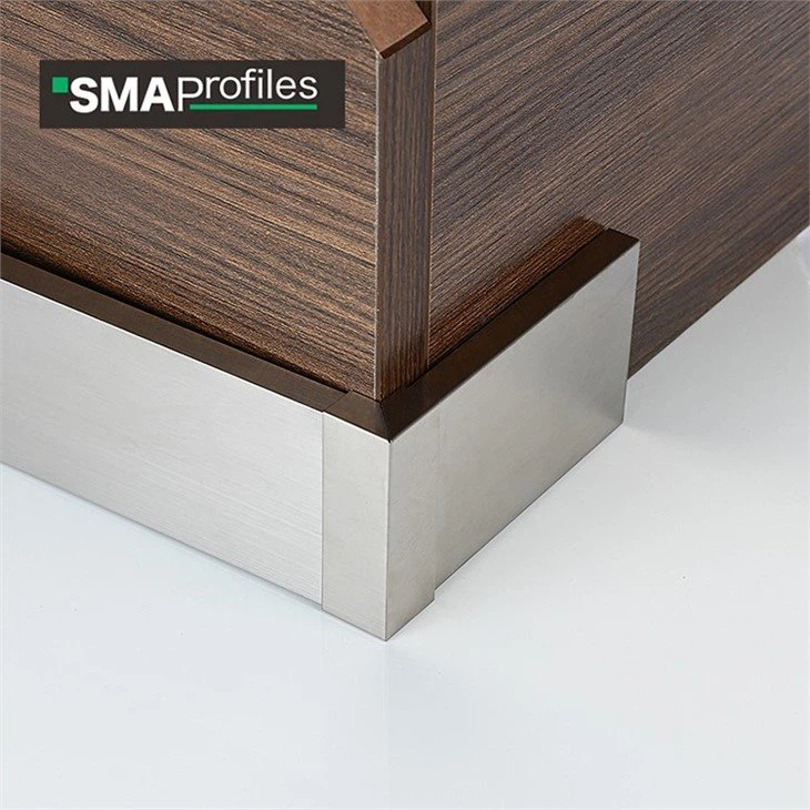 100mm stainless steel skirting