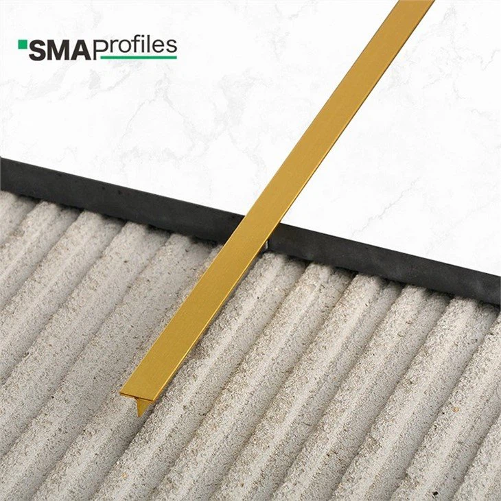 straight edge tile trim copper