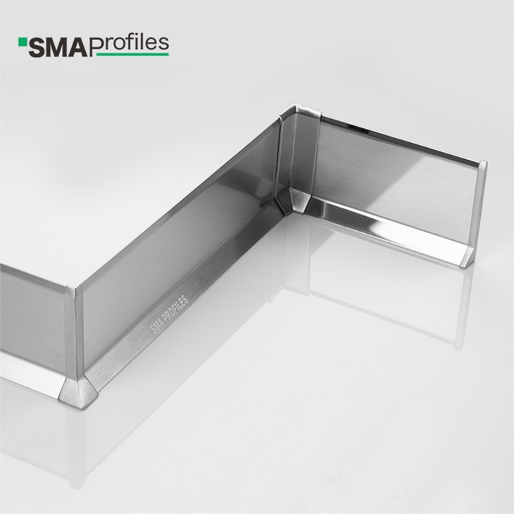 Paslanmaz Çelik Süpürgelik Detayı